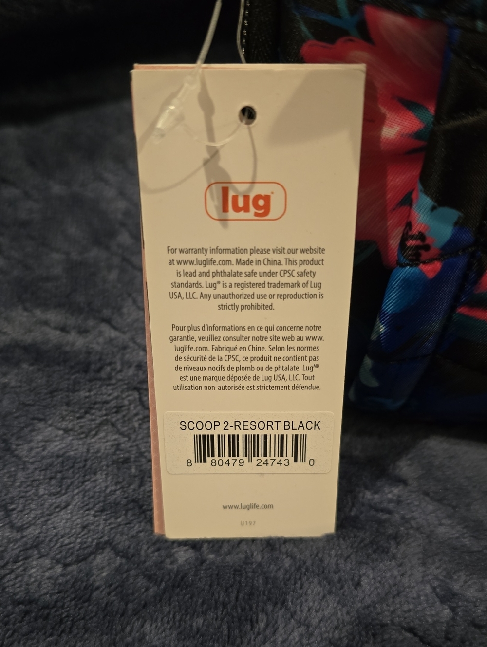 Lug Scoop 2 Bag In Resort Black Color - Picture 6 of 6